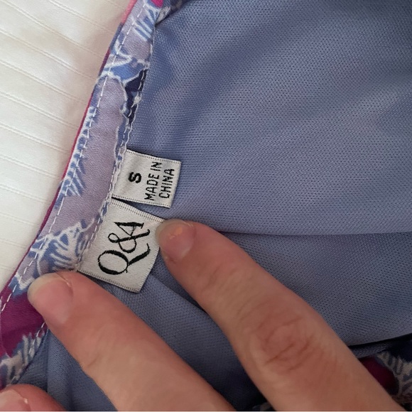 Floral tie waist dress size Small - Picture 4 of 4